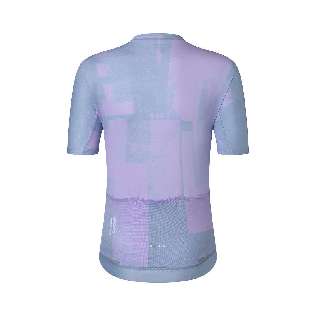 Il Biondo Infinito Kortærmet Cykeltrøje Herre - Light Purple