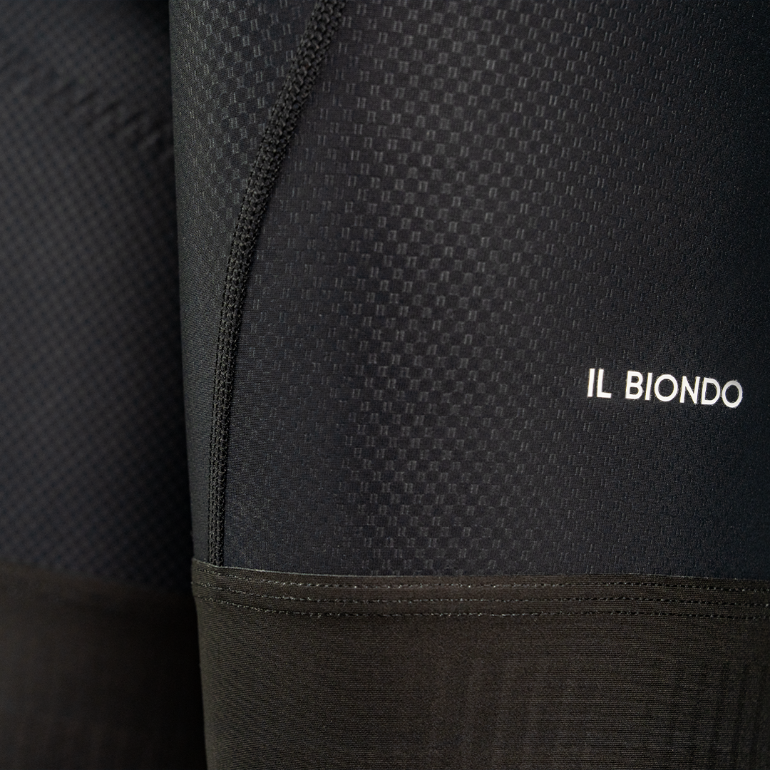 Il Biondo Monument Bib Shorts SHD Herre - Black