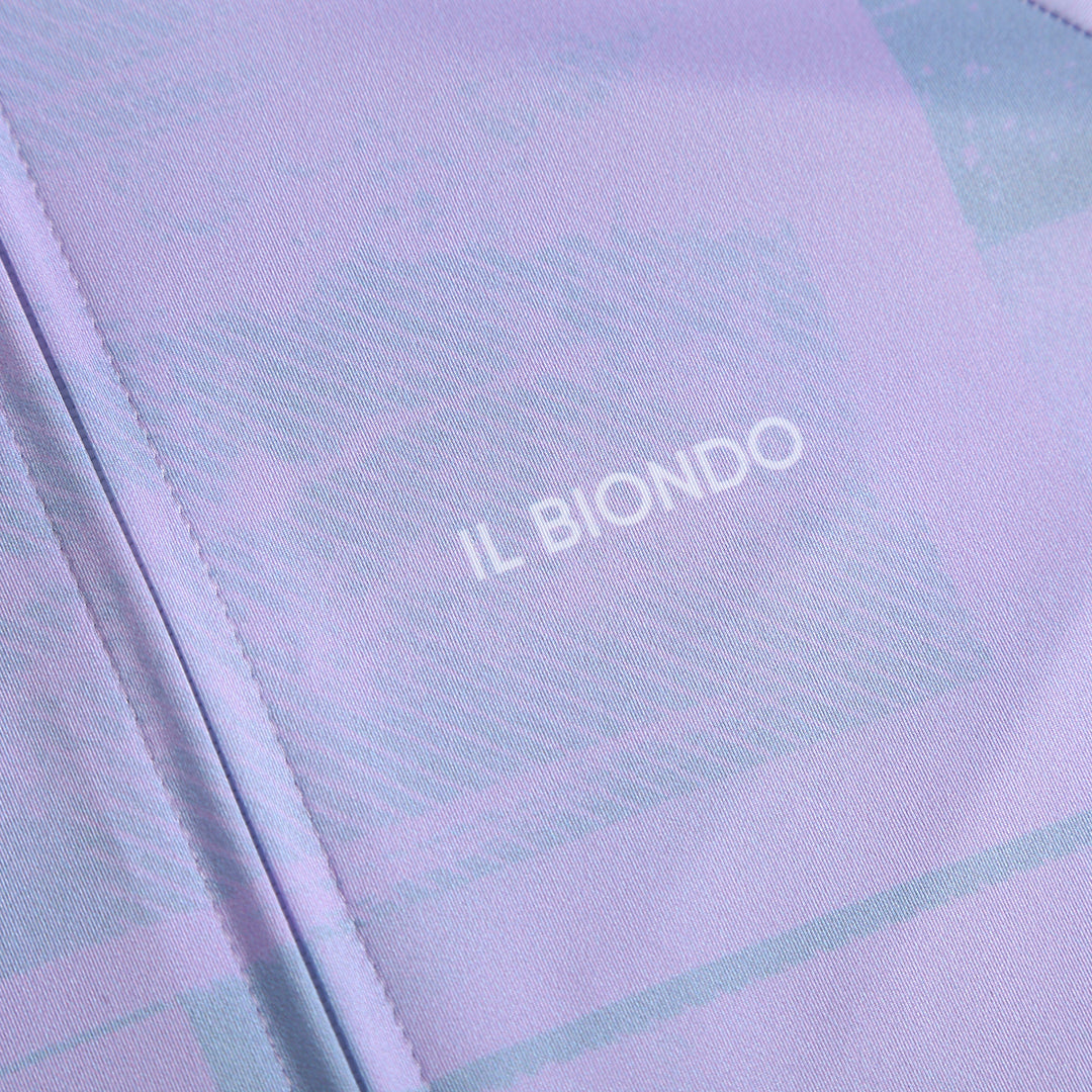 Il Biondo Infinito Kortærmet Cykeltrøje Dame - Light Purple
