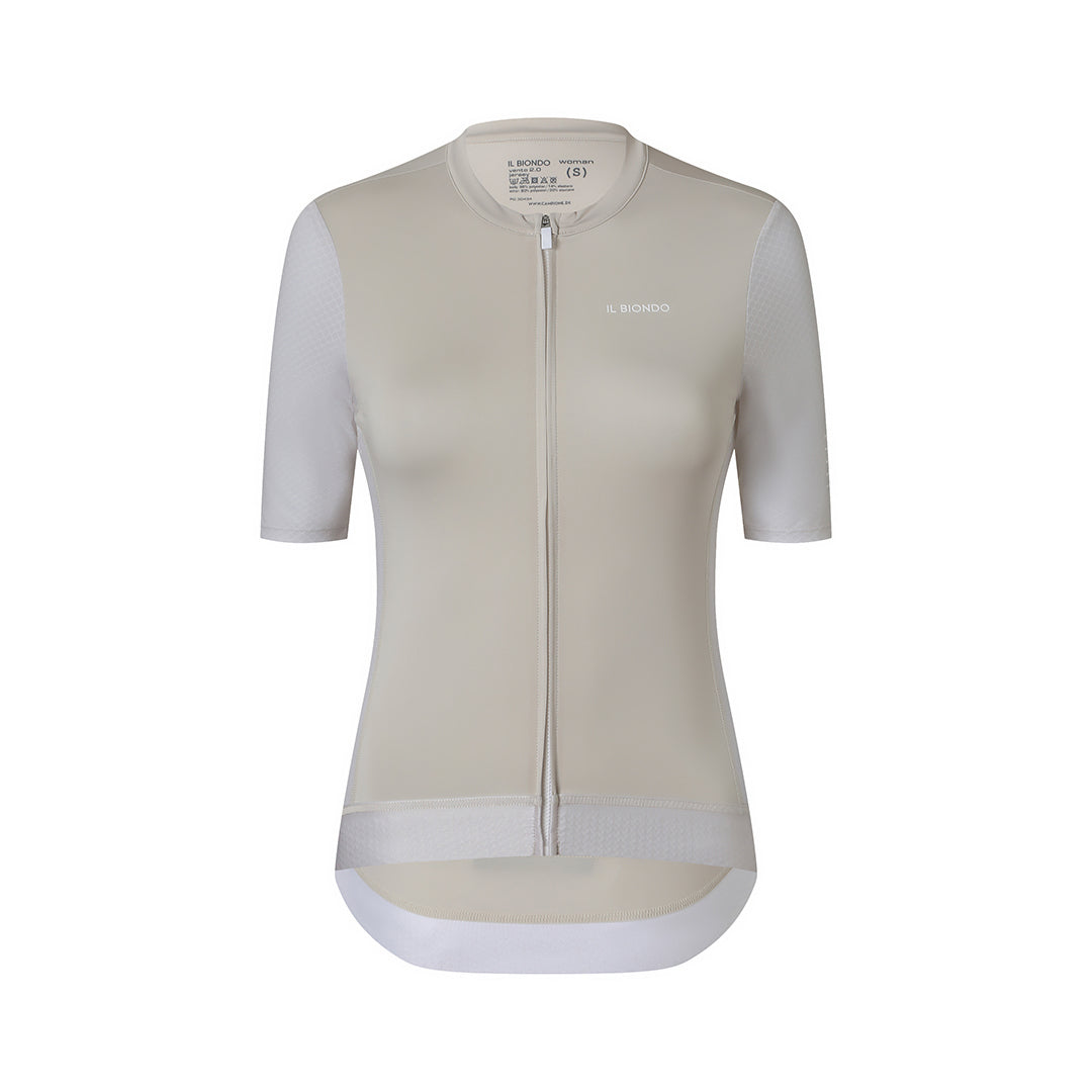 Il Biondo Vento 2.0 Kortærmet Cykeltrøje Dame - Birch White