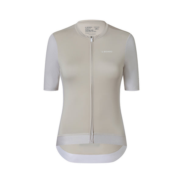 Il Biondo Vento 2.0 Kortærmet Cykeltrøje Dame - Birch White