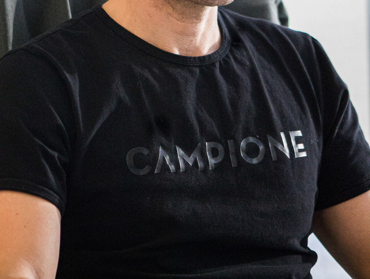 Campione Logo T-shirt - Sort