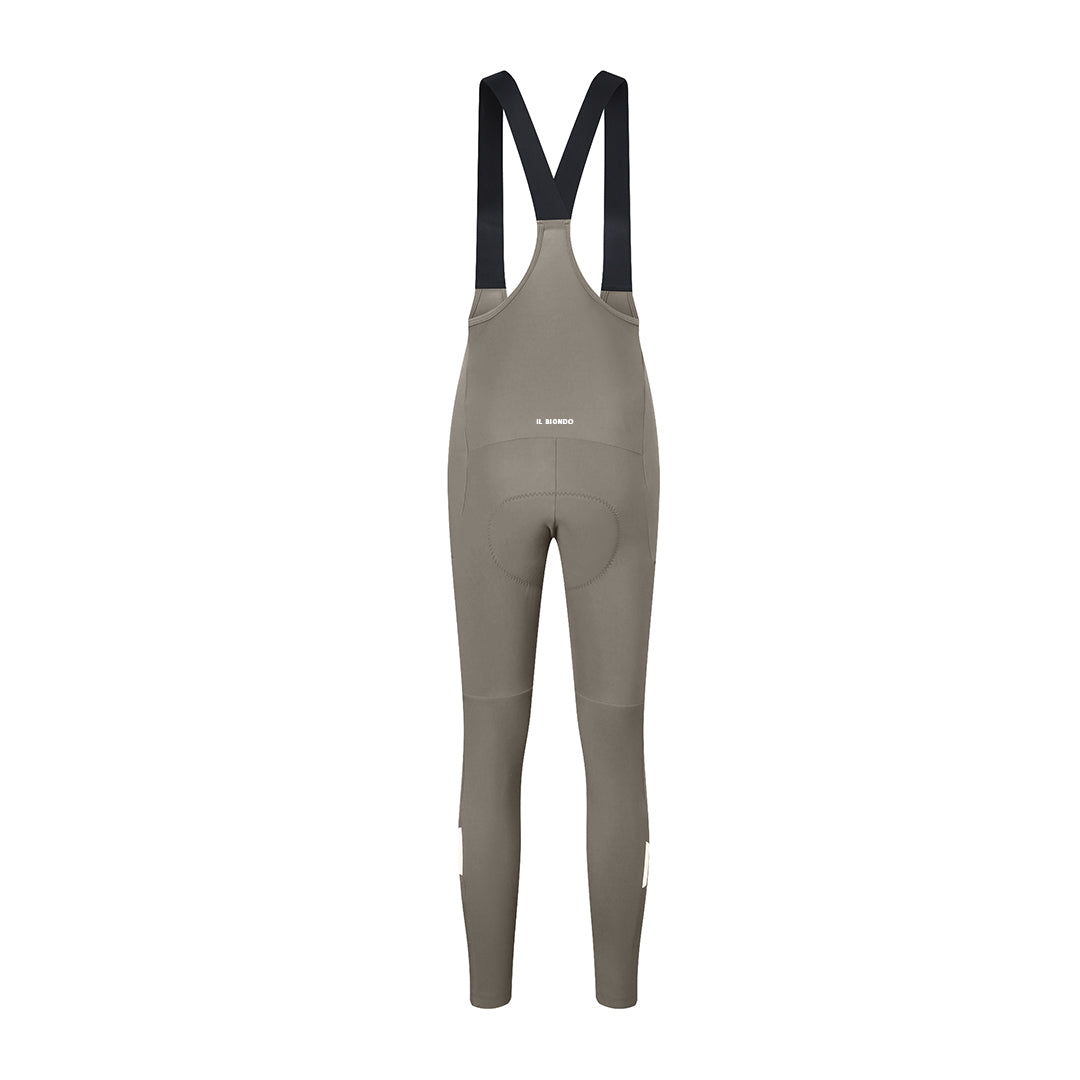 Il Biondo Element Cykelbukser Lang m. Pude Dame - Oliven