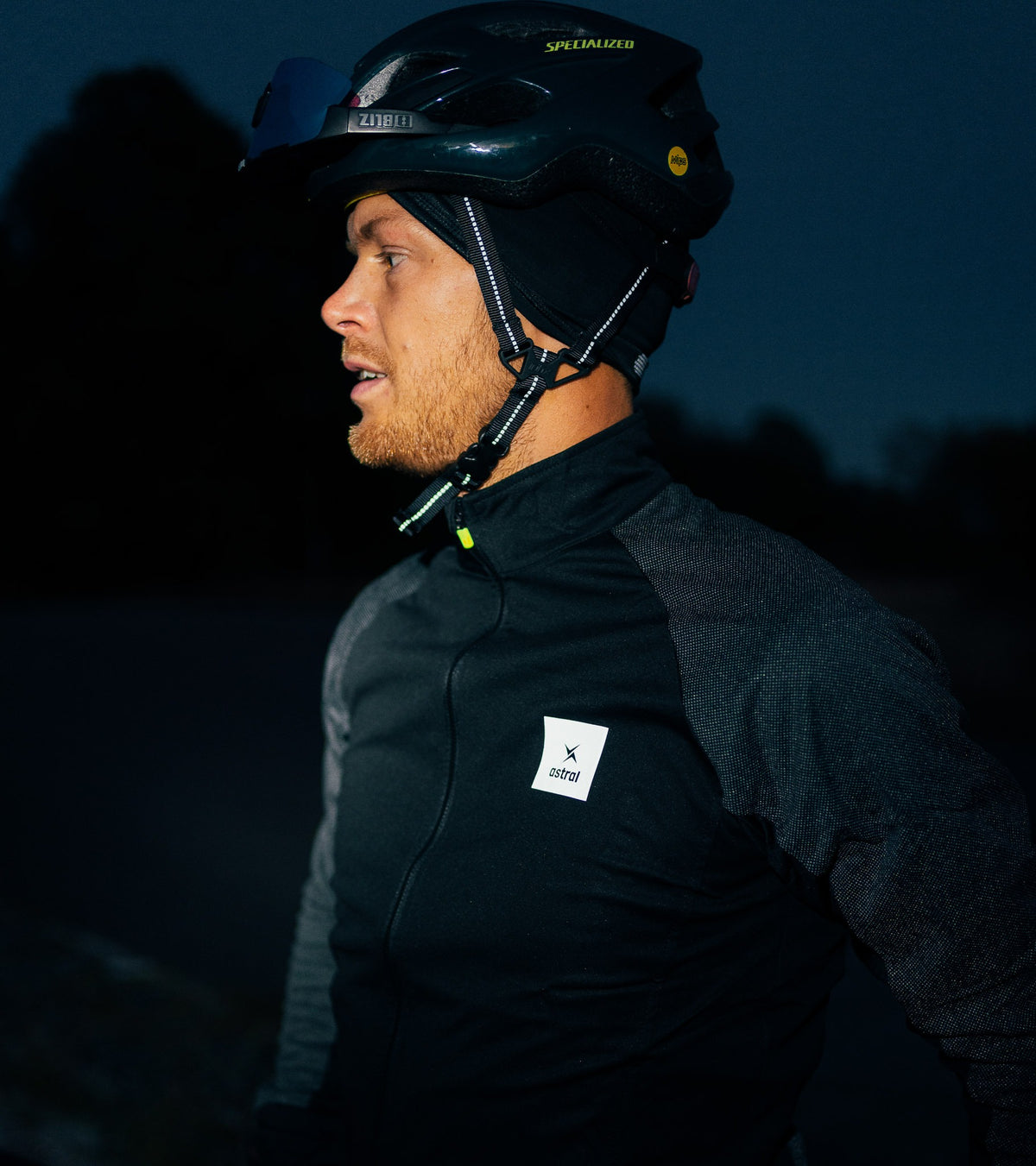 Astral Softshell Jakke med Refleksdetaljer