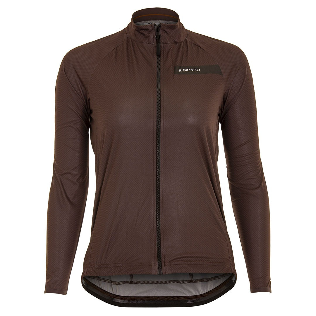 Il Biondo Courage Flight Cykelvindjakke Dame - Burgundy Brown