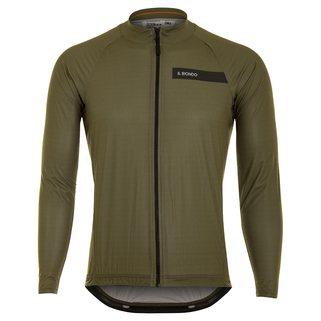 Il Biondo Courage Flight Cykelvindjakke Herre - Dark Camel