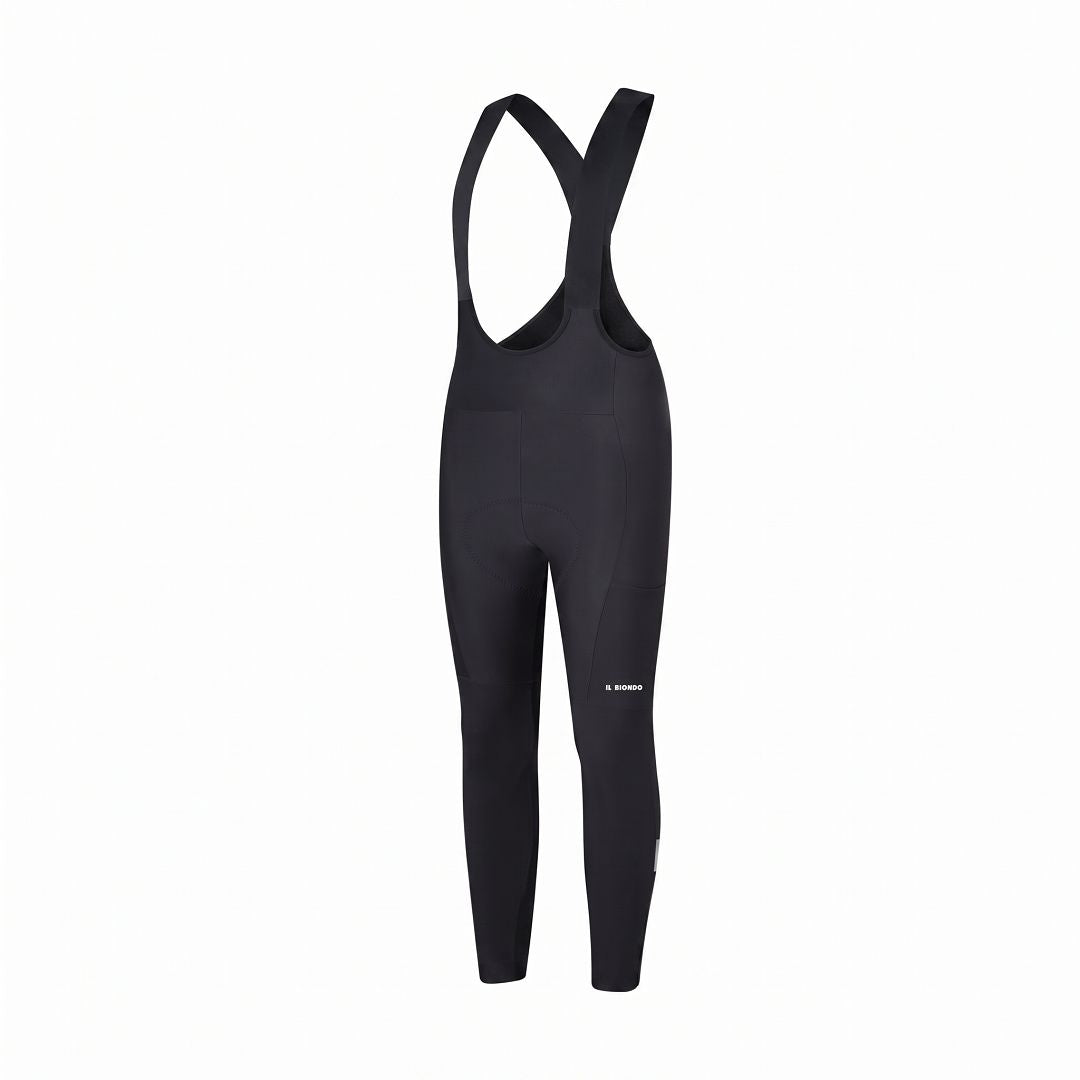 Il Biondo Element Cykelbukser Lang m. Pude Herre - Black