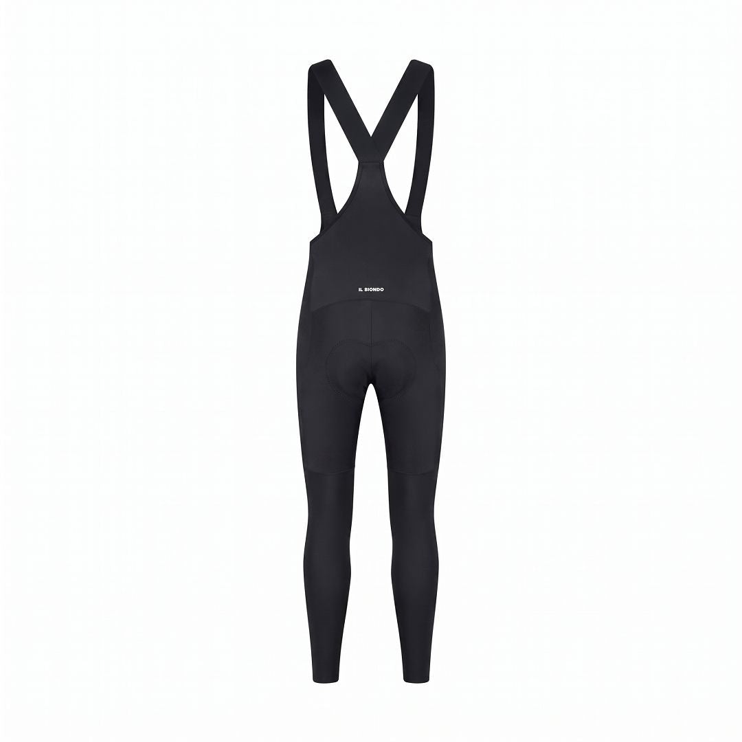 Il Biondo Element Cykelbukser Lang m. Pude Herre - Black