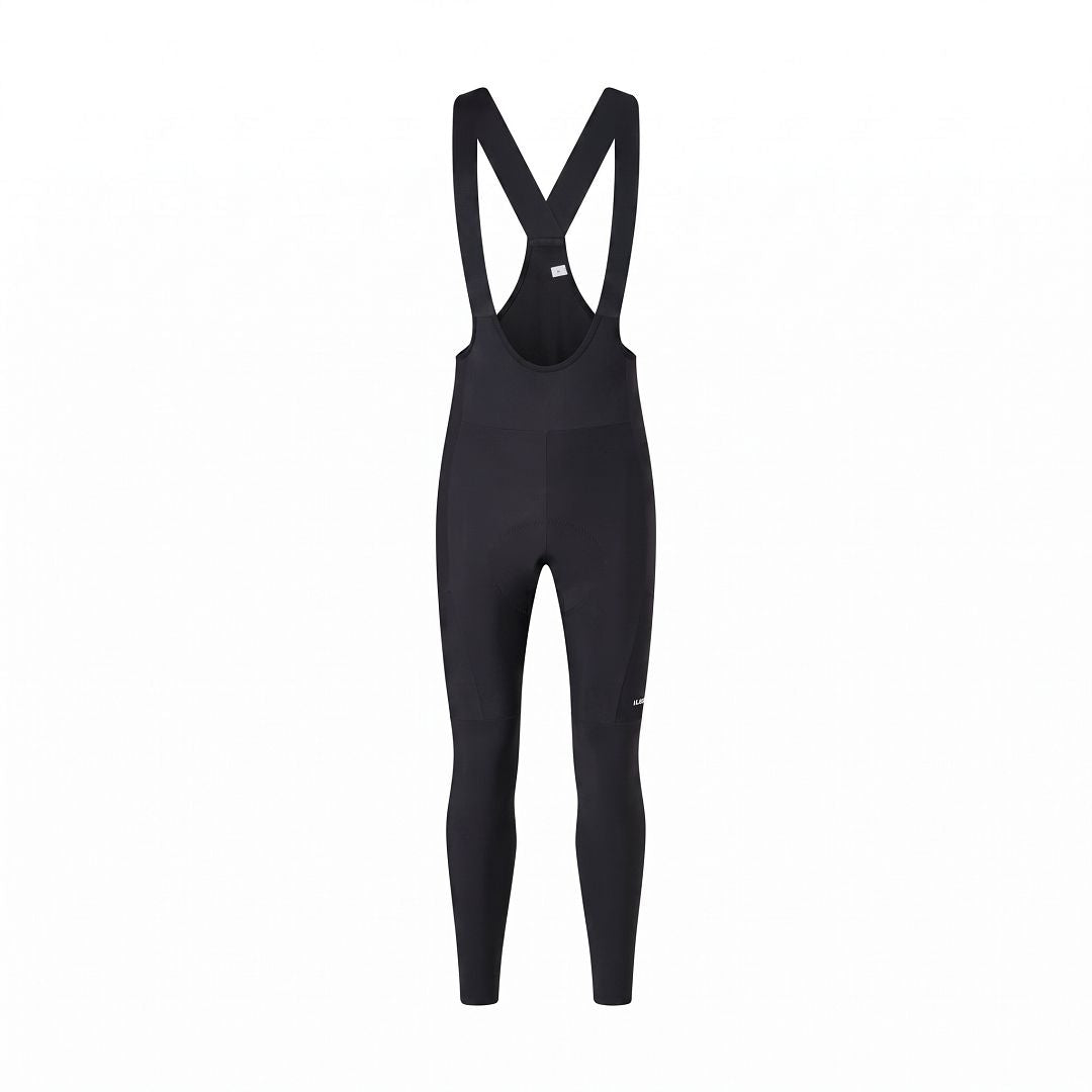 Il Biondo Element Cykelbukser Lang m. Pude Herre - Black