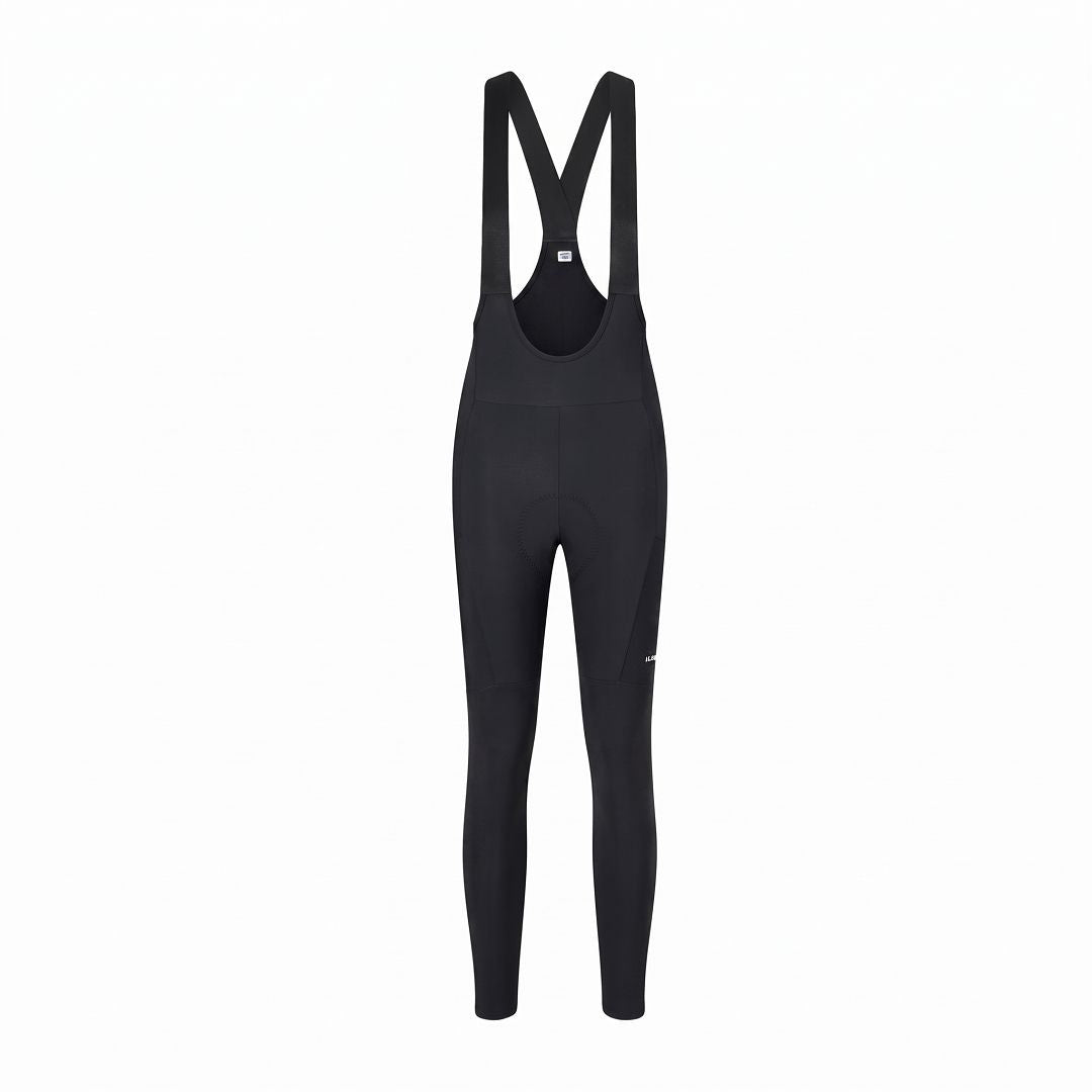 Il Biondo Element Cykelbukser Lang m. Pude Dame - Black