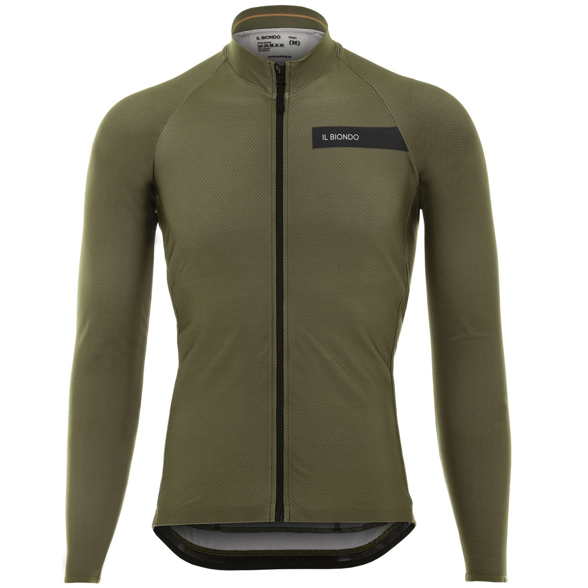 Il Biondo Courage Zima Langærmet Jersey Herre - Olive Brown