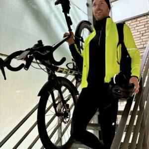 Astral Multi Cykel- og Løbejakke Hi-Viz Gul - Herre