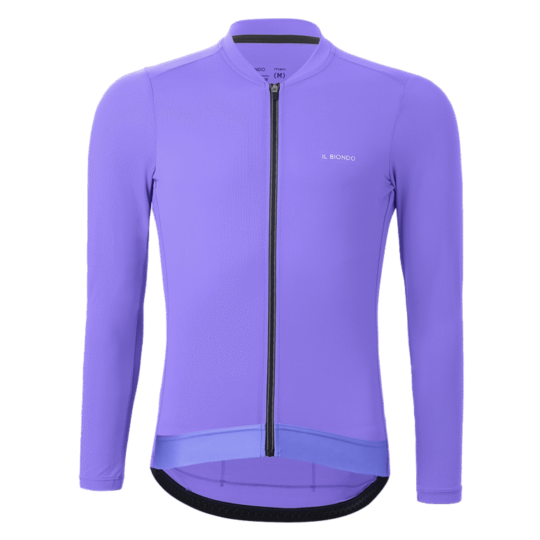 IL Biondo Element Jersey LS Purple - Herre