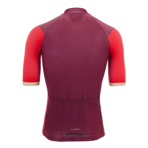 ART59106 10607 Il Biondo Jersey Man 3Col TAWNY RED - Back