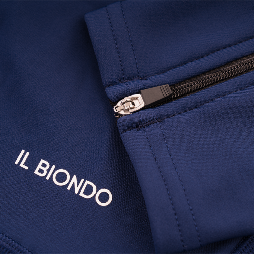 DLR85126 Il Biondo AW24 Bib tights Wmn Navy - Zipper