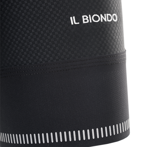 IB Adventure Cargo Bib - Women ART59648 10600 Il Biondo Adventure Cargo Bib Shorts Woman - BLACK - Bottom Elastic Band