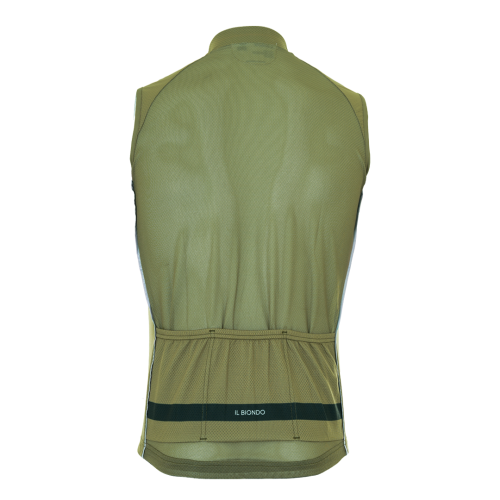 IB Courage Flight Vest - Man ART59566 Il Biondo Courage Flight Vest SS24 - WHEAT - Back